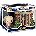 Funko POP! Town: BTTF - Dr. Emmett Brown - Doc With Clock Tower - Back To The Future - Ritorno Al Futuro - Figura in Vinile d