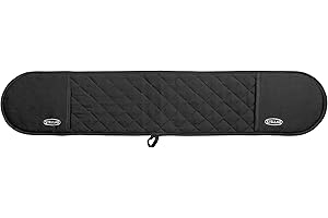 Stellar Double Oven Glove Black 100cm