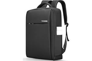 MUZEE MARK RYDEN Wąski plecak na laptopa dla mężczyzn, plecak o przekątnej ekranu 15,6 cala, z kieszenią na laptopa, biznesowy plecak podróżny, wodoodporny plecak do pracy, szkoły, dojazdów do pracy, na co