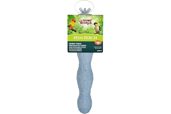 Living World Perchoir pour Oiseux Ciment LW 20,5 cm