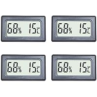 Mini-Thermometer, Hygrometer, digital, Innentemperaturanzeige, Luftfeuchtigkeit, für Büro, Zuhause, Feuchträume…