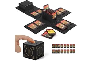 doepeBAE Étui pour Carte mémoire Nintendo Switch, Porte-Carte de Jeu vidéo avec 16 emplacements pour Cartes de Jeu (Zelda Noir)