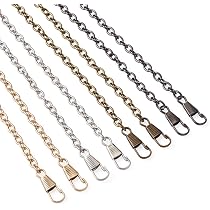 2 PCS 24/20cm Borsa In Alluminio Manico Borsa Cornice, Kiss Clasp Telaio Interno Tubolare A Forma Quadrata Borsa Assemblata Telaio Frizione Per Borsa Frizione Artigianato Progetti (Rectangular - 2