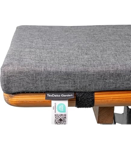 Bierbankauflage 220cm - Weiße Sitzauflage Mit Schaumstoff Für Bierzeltgarnituren