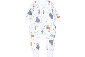 TupTam Sacco Nanna con Piedini – Sacco Nanna Invernale 2.5 TOG in Cotone OEKO-TEX