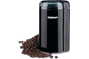 Cuisinart Coffee Grinder | Compact At-home coffee grinder |1-12 cups | Different grind - French Press/Percolator, Drip coffee or Espresso | Easy to clean | easy-to-use, Black