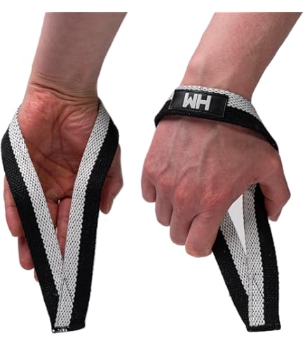 Cinghie Per Sollevamento Pesi VGEBY1 In Nylon - Fasce Polsi Figura 8 Per Palestra (Taglia S Per Polsi <24cm)
