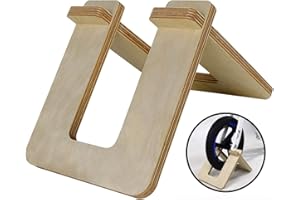 auvstar Balance Bike Parking Rack,Kids Balance Bike Stand 10/12”Balance Bike Storage Rack Environmentally Friendly Wood,Stable Support，Suitable for Children's Bicycles Without Support