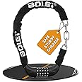 BOLEi Bike Lock 5 Digit Codes Combination,90 cm Length Hardened Steel Chain Lock,Heavy Duty High Security Anti-Theft Bicycle Lock,Outdoor Bike Accessories Cycle Lock for Bike,Scooter,Gate,Lawn Mower