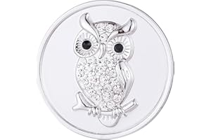 Morella Damen Amulett Coins 33 mm Zirkoniasteine
