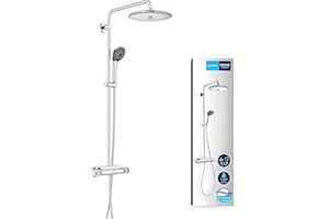 Grohe Vitalio Joy 260 Zestaw Prysznicowy, Srebrny, Ø 260mm