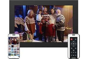 Ckypad WiFi Digital Photo Frame,10.1 Inch Digital Picture Frame,64GB Memory,1280x800 IPS Touchscreen,Auto-Rotate,Wall/Table Mountable,Electronic Photo Frame for Share Photos and Videos via AiMOR APP