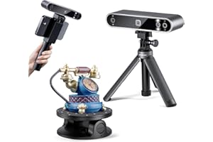 Revopoint POP 3 - Scanner 3D portable pour l'impression 3D Précision de 0,05 mm Vitesse de numérisation de 12-18 FPS Numérisations 3D en couleur complète avec double LED blanche - ADVANCED