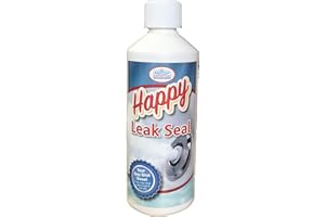 HAPPY HOT TUBS Happy Leak Seal 450ml Spa Sealer Pipe Fix A Hot Tub Pipework Shell Leaks Repair Spas (450ml)