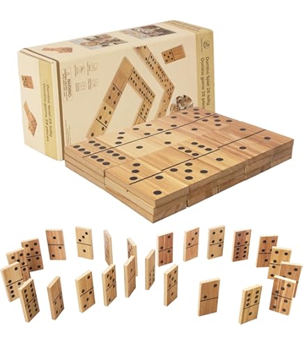 Smilejoy Jeu De Dominos Pour Adultes, Jeu De Dominos Double 6