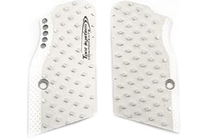 Toni system Art. GTSAIDPAC - Guancette Vibram aligerita Corte - Barril pequeño para Tanfoglio (Silver)