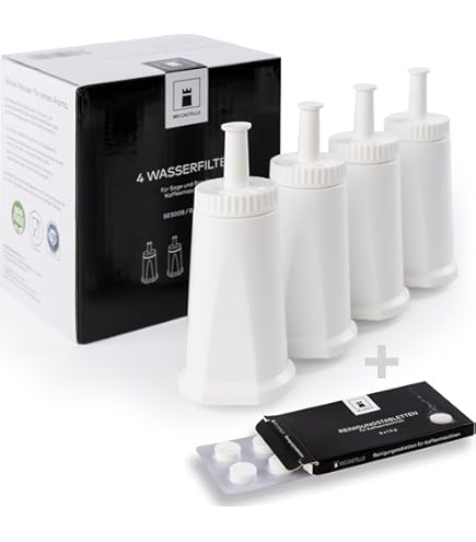 2-6 Wasserfilter für Barista Express Edelstahl SES875BSS Espressomaschine NEU eB