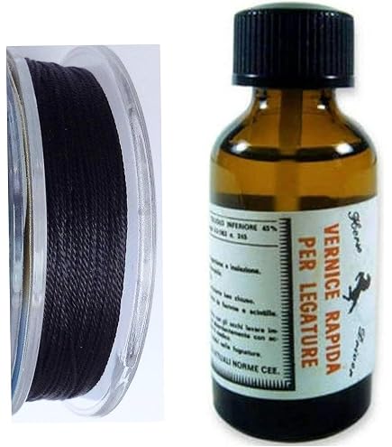 PATIKIL 3,6mm Canna Pesca Punta Kit Riparazione, 8pz Acciaio Inox Asta oring Guida Sostituzione per Acqua Salata Acqua Dolce Pesca, nero