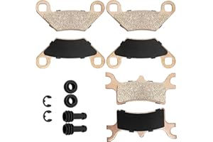 Mabutingti Plaquettes de frein avant et arrière frittées pour Polaris Sportsman 400 450 500 600 700 800 Magnum Scrambler Trail Blazer Trail Boss Xpedition 250 325 330 425 500