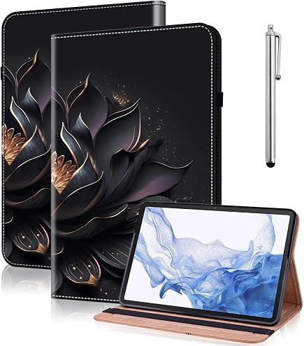 Hülle Für Redmi Pad Pro 12.1 Zoll (2024) – Folio Flip PU Leder Mit Stifthalter, Standfunktion, Rose