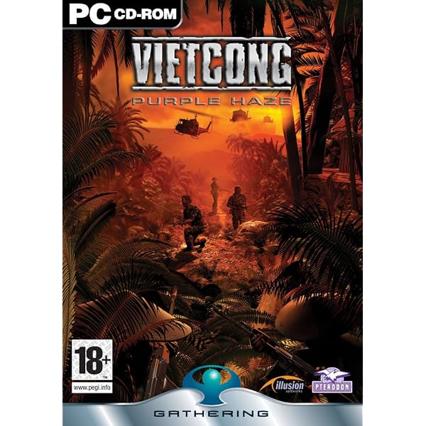 Jeu PC Vietcong : Purple Haze – édition Française Avec Poster, Compatible Windows 98/2000/XP