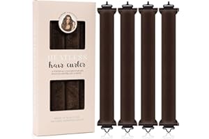 YIKKI 4 pezzi bigodino lungo per boccoli, bigodini morbidi per dormire, heatless hair curler, bigodini per capelli con effetto notte per donne, tutti i tipi di capelli