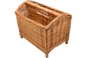 MyBer® Zeitschriftenhalter Zeitschriftenkorb Zeitungskorb Zeitungsständer Weide K1-607