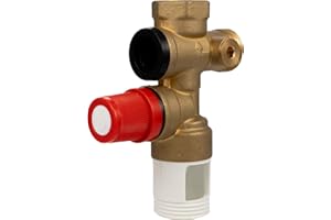 VANCOCO Groupe de Sécurité 3/4" (20x27), Groupe de Sécurité Chauffe eau NF avec clapet anti-retour