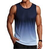 PINSPARK Men's Tank Top Sleeveless Workout Shirt Summer Outdoor Functional T-Shirt