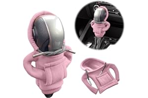 Wondsea Sweat Pommeau de Vitesse,Couverture De Levier De Vitesse De Voiture,Sweat à Capuche Levier De Vitesse,ousse créative pour levier vitesse,Mignon protecteur levier vitesse,pull levier de vitesse