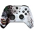 eXtremeRate Clown HAHAHA Replacement Faceplate Cover for Xbox One Elite Controller Series 2 (Model 1797), Soft Touch Front Housing Shell Case & Accent Rings for Xbox Elite Series 2 Core Controller
