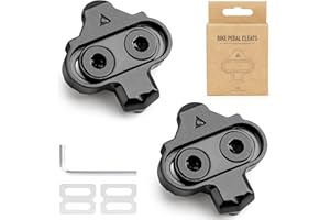 GEWAGE Cleats per bicicletta con piastre antiscivolo – Compatibile con pedali Shimano MTB SPD (SH51) – SPD Cleats Set