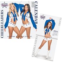 Dallas Cowboys Calendrier mural 2023 16 mois par équipe : Amazon ...