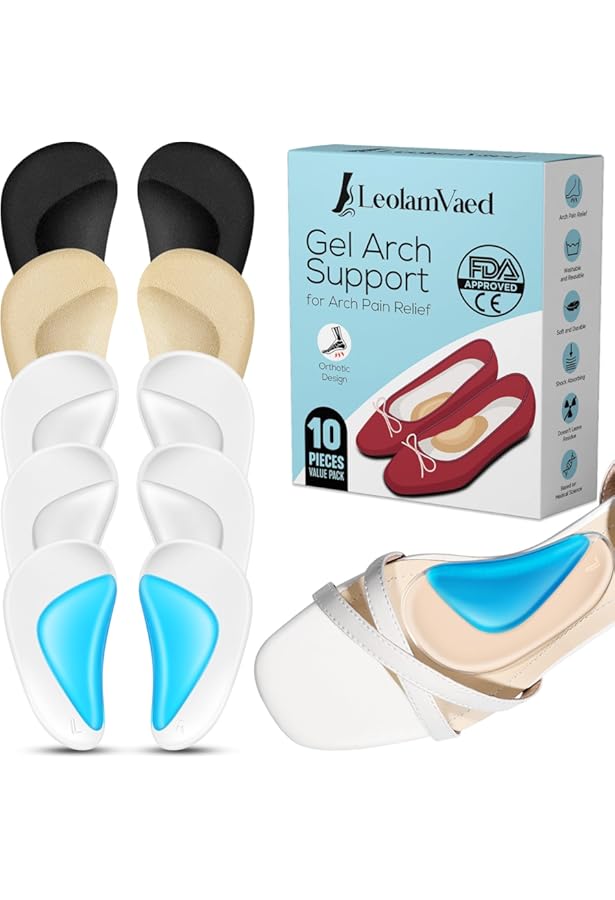 Dr. Foot - 5 Paia Di Solette Di Supporto Per Arco Plantare Per - Foto 11