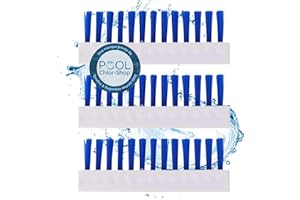 Duraol brosses de Rechange Courtes pour aspirateur de Piscine I 3 pièces I Brosse de Nettoyage Piscine pour différents aspirateurs I Pièces de Rechange à Poils durs I 80 mm de Long & 30 mm de Haut