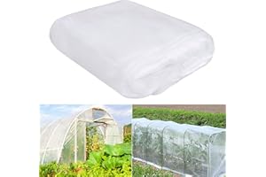 ‎VEGAMALL Gemüsenetz FeinmaschigInsektennetz Garten Gemüsebeet Schutznetz 3 * 6M Gartennetz Pflanzennetz Gemüse Blumen Insektenschutznetz Kulturschutznetz Kohl