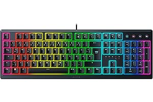 ‎RAZER Razer Ornata V3 - Flache Mecha-Membran-Gaming Tastatur (Hybrid Mecha-Membran-Switches, Magnetische Soft-Touch-Handballenauflage) QWERTZ DE-Layout | Schwarz