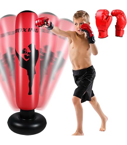 Giocattolo Boxe Bambini Sacco Da Boxe Gonfiabile Per Bambini - Main Image