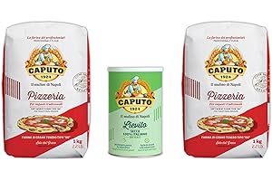 ALPINE HEIGHTS Selection Kit - Italian Pizzeria '00' Flour 2 x 1kg & Dry Yeast 1 x 100g