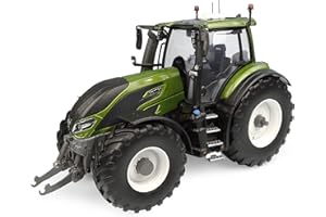 Universal Hobbies Tractor Miniatura Valtra Q305 - Verde Oliva