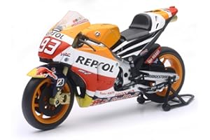 New Ray - 57663 - Véhicule Miniature - Modèle À L'échelle - Moto Gp Honda Marco Marquez - Echelle 1/12