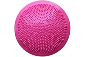 eBoutik - Balance Board for Core Strength & Back Pain Relief – Xmas Non-Slip Wobble Fitness & Rehab Gift – Christmas Wellness for Home Workouts & Posture Support - PINK