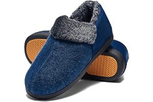 Mishansha Zapatillas Casa Hombre Invierno Cálido Pantuflas Espuma Viscoelástica Gr.39-48