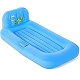 Intex Lit De Voyage Floque Enfant Et Gonfleur Main 3 6 Ans Ecru Cream Amazon Fr Cuisine Et Maison