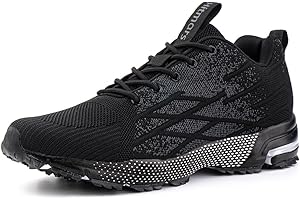 Hitmars Mens Trainers Ladies Running Shoes Mens Lightweight Trail Running Outdoor Gym Sports Shoes Fashion Sneakers UK 3.5-12