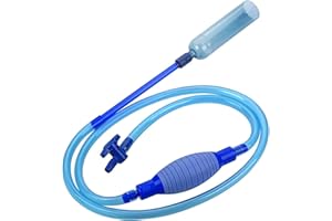 OMZGXGOD Nettoyant pour Aquarium - Nettoyant pour Aquarium à Siphon, kit de Nettoyage pour Les changements d'eau et nettoyant pour Aquarium