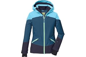 Killtec Ksw 151 Grls Ski Jckt Chaqueta de esquí impermeable/chaqueta funcional con capucha y paranieves Girl´s