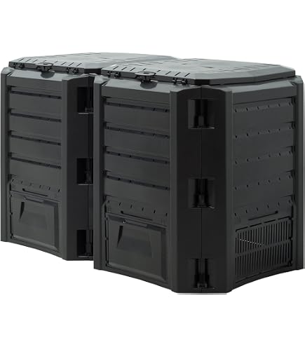 Bacs à Compost De Jardin Tiger Wormery - Composteur à Vers Avec 250g De Vers Inclus - Fabriqué Au Royaume-Uni (71x37x52cm) Lombricomposteur Appartement