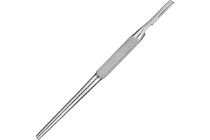 Shehadeh - Scalpel holder - Figure 4 - Scalpel handle no. 4 - stainless steel - round