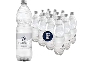 Radnor Hills Sparkling Spring Water, 12 x 1.5 ltr